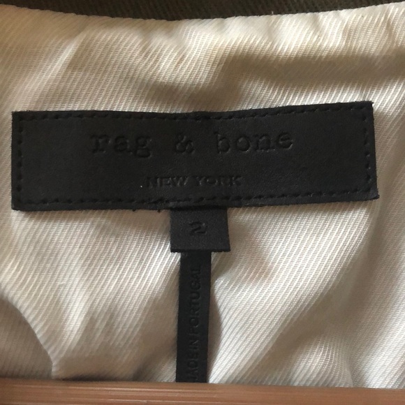 rag & bone army utility cropped jacket - Picture 6 of 7